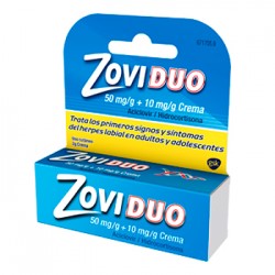Zoviduo 50/10mg Cream 1 tube 2grams