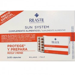 RILASTIL SUN SYSTEM OFERTA Oral 2x30 Cápsulas