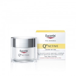 EUCERIN Q10 Aktive Anti-Falten Tagescreme für trockene Haut, 50 ml