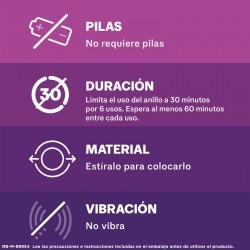 Anel de prazer com maior firmeza intensa DUREX