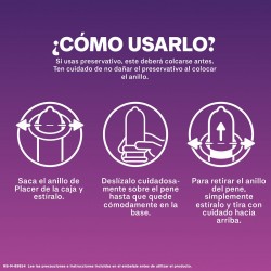 Anel de prazer com maior firmeza intensa DUREX