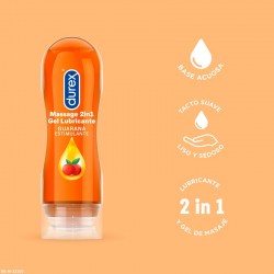 DUREX Play Massagem Estimulante 2 em 1 Guaraná 200ml