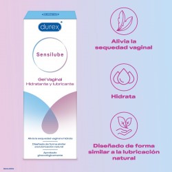 DUREX SENSILUBE Gel Vaginal Hydratant et Lubrifiant 40 ml