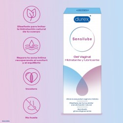 DUREX SENSILUBE Gel Vaginal Hidratante e Lubrificante 40ml