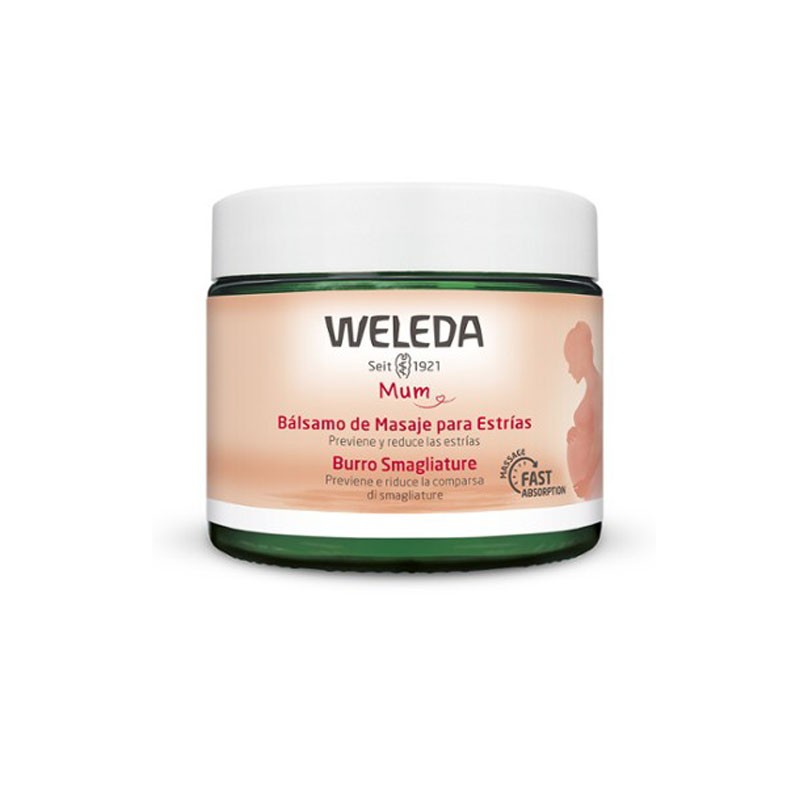 WELEDA Massage Balm for Stretch Marks 150 ml
