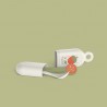 Conjunto SUAVINEX Porta Colher On the Go + Colher + Porta Bebida em Verde e Branco +4m