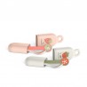 Conjunto SUAVINEX Porta Colher On the Go + Colher + Porta Bebida em Verde e Branco +4m
