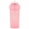Twistshake Tazza in Cannuccia +6m Rosa 360 ml