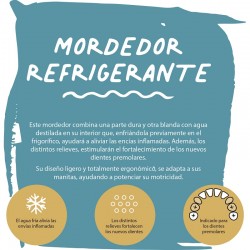 SUAVINEX Mordedor Refrigerante +4m Etapa 2 color Rosa