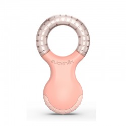 SUAVINEX Kühlender Beißring +4m Stufe 2 Rosa