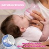 CHICCO Biberon en Verre Natural Feeling Débit Normal 250ML 0m+