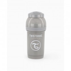 Twistshake Anti-Kolik-Babyflasche Grau 180ml
