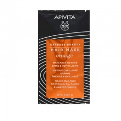 Apivita Revitalisierende Glanz- und Vitalitätshaarmaske Orange 20ML