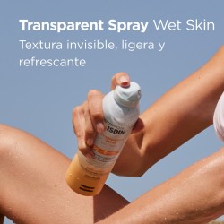 ISDIN Photoprotector Transparent Spray Nasse Haut SPF 50+ (250ml)