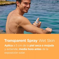 Isdin ISDIN Spray Transparente Protetor Solar Pele Molhada FPS 50 250 ml