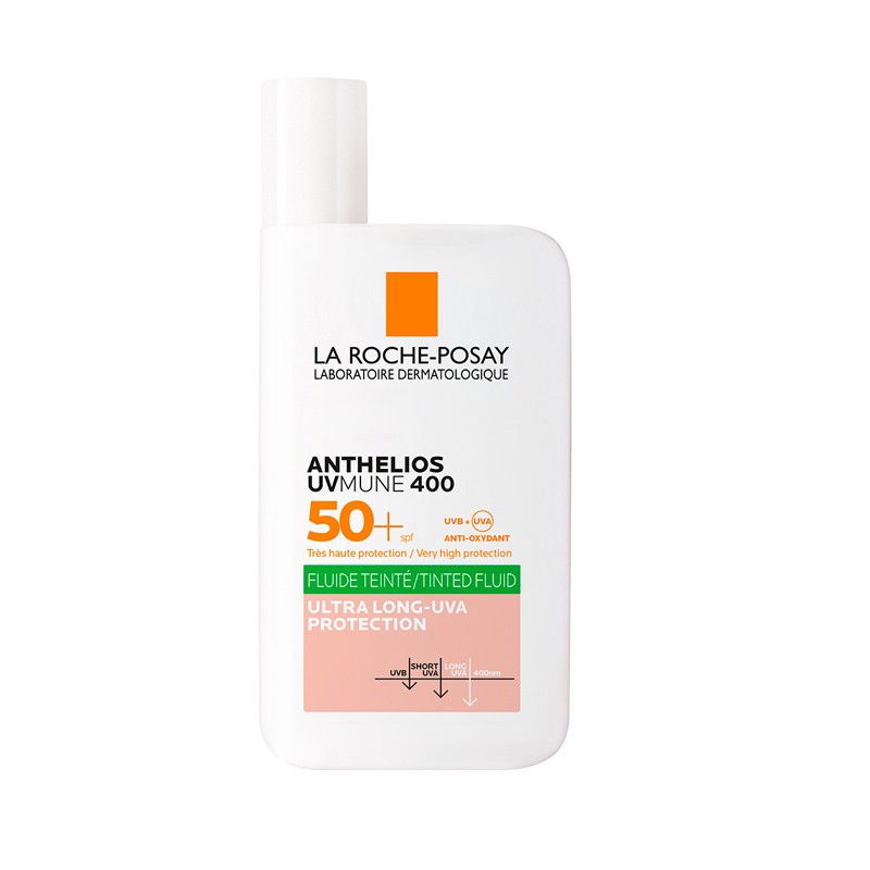 Anthelios Uv-Mune 400 Oil Control Fluid With Color SPF50+ - 50 ml