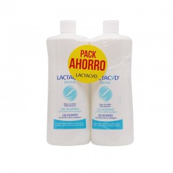 Gel da bagno dermatologico Lactacyd 2x1L Confezione risparmio