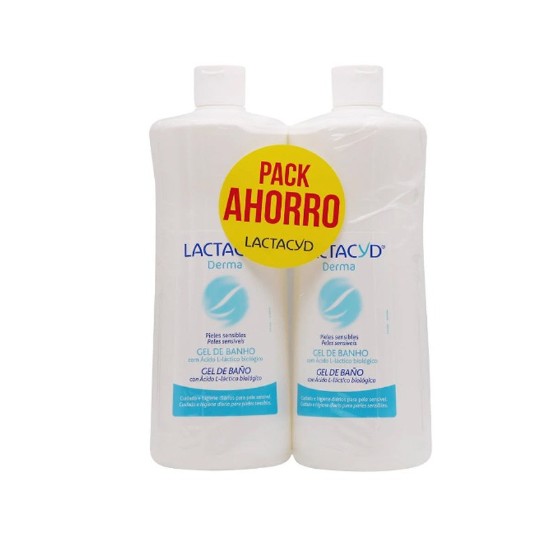 Lactacyd Dermatological Bath Gel 2x1L Savings Pack