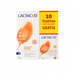 Lactacyd Gel Íntimo Higiene Diária 400 ml + Toalhetes