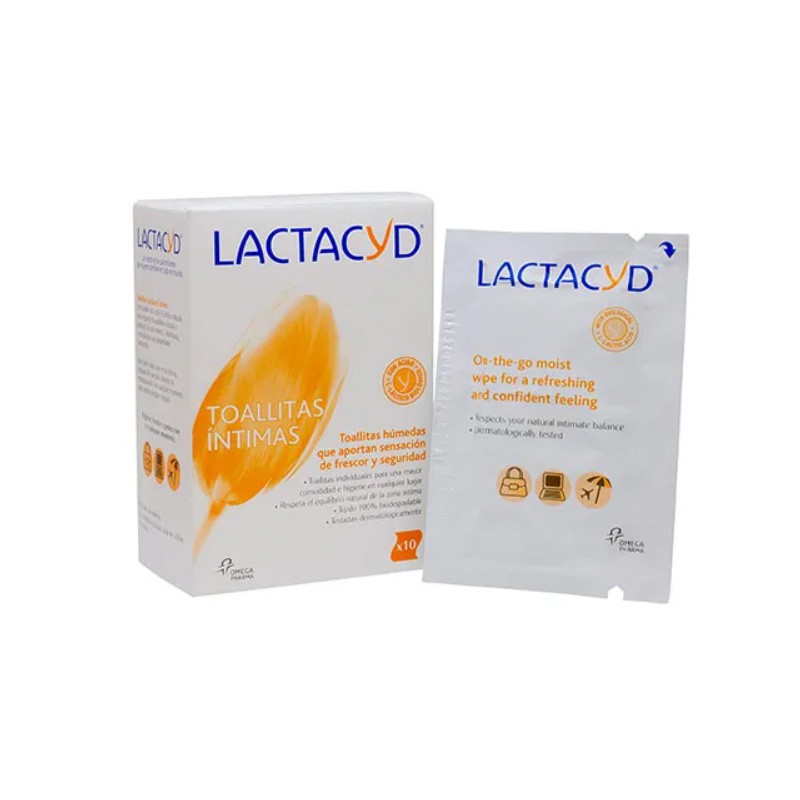 Lactacyd Intimtücher 10 Einheiten Lactacyd Intimtücher 10 Einheiten