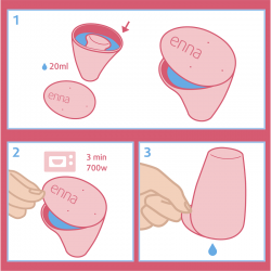 Coupe Menstruelle Cycle ENNA Taille L