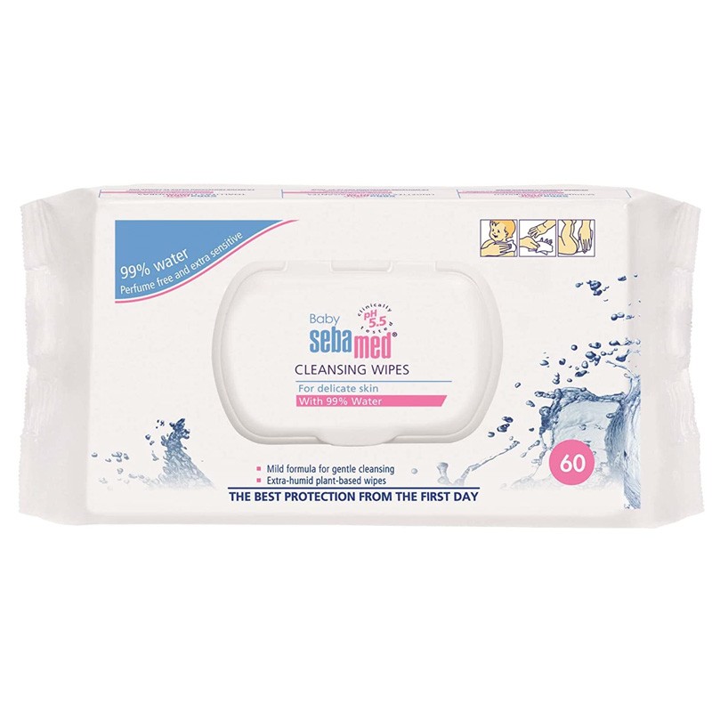 Sebamed Bébé 60 Lingettes