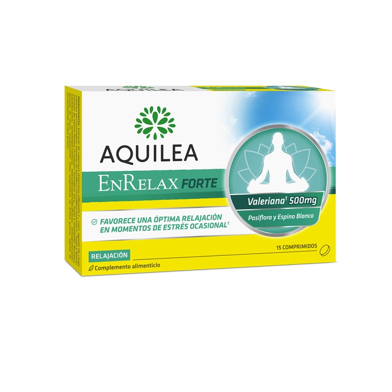 Aquilea EnRelax Forte Valeriana 15 comprimidos Aquilea EnRelax Forte Valeriana 15 comprimidos