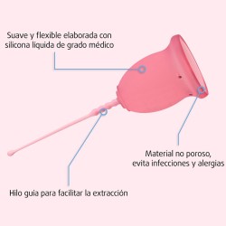 Copo menstrual ENNA Cycle tamanho S com aplicador