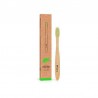 FARLINE Brosse à Dents Junior en Bambou Vert 1 unité