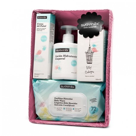 Suavinex Pink Newborn Cosmetic Basket Suavinex Pink Newborn Cosmetic Basket