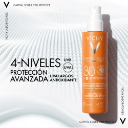 Vichy Solar Capital Soleil Eau Fluide Spray SPF 30+ 200 ml