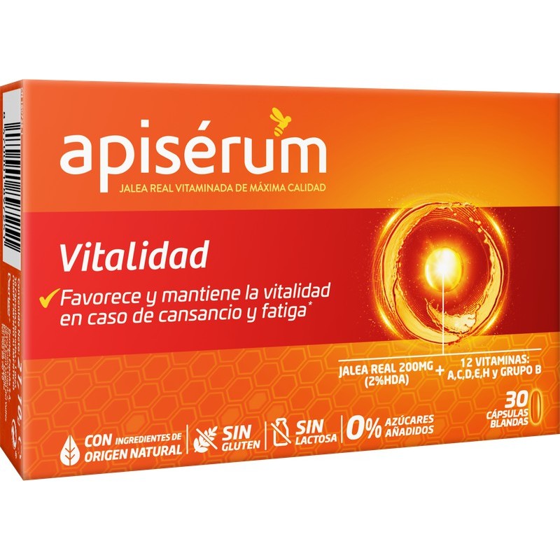 Apisérum Vitality 30 capsules