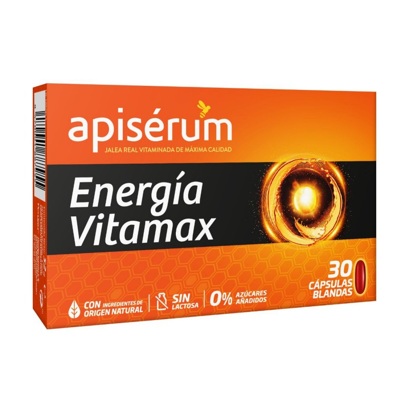 Apiserum Energia Vitamax 30 cápsulas