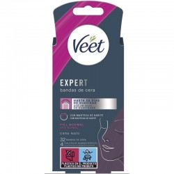 VEET Expert Cold Wax Strips for Face Normal Skin 32 units