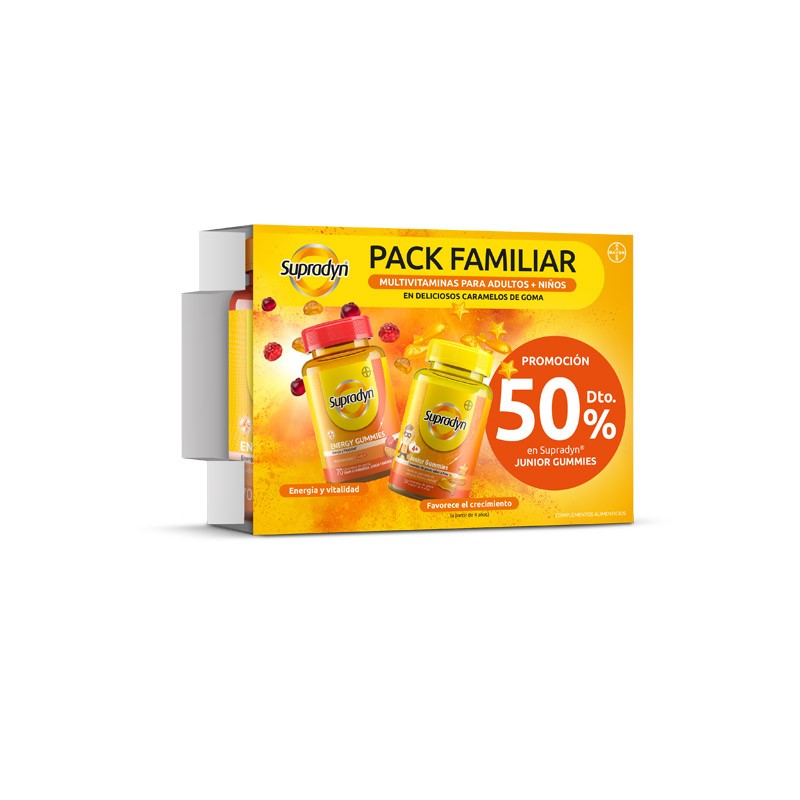 SUPRADYN Gummies Familienpackung 30 Junior + 70 Erwachsene SONDERANGEBOT SUPRADYN Gummies Familienpackung 30 Junior + 70 Erwachsene SONDERANGEBOT