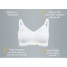 Medela Bequemer BH Größe S Farbe Weiß