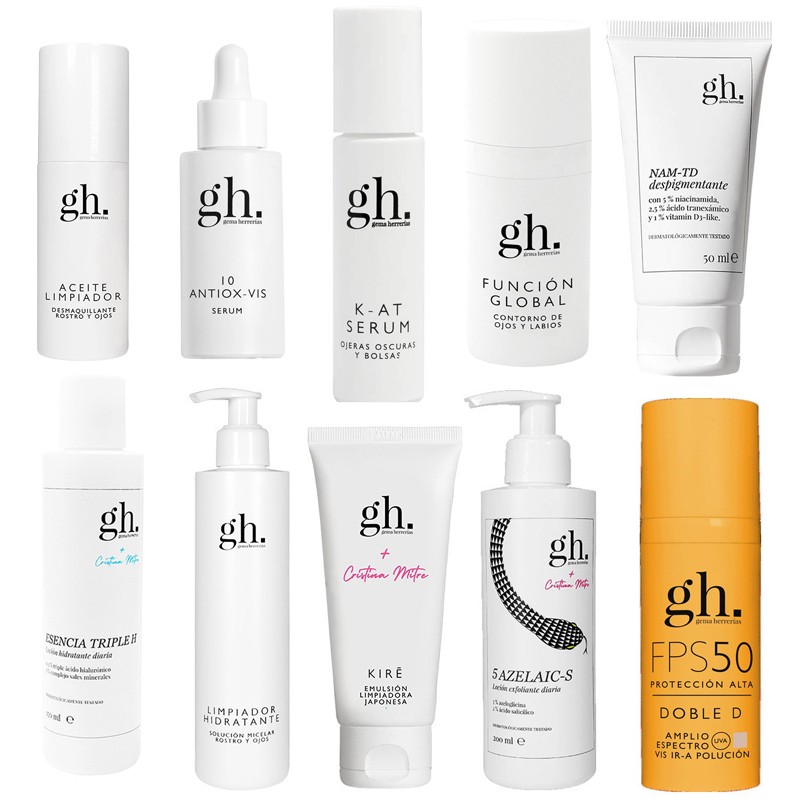Gema Herrerías Day and Night Routine for Oily Resistant Pigmented Skin
