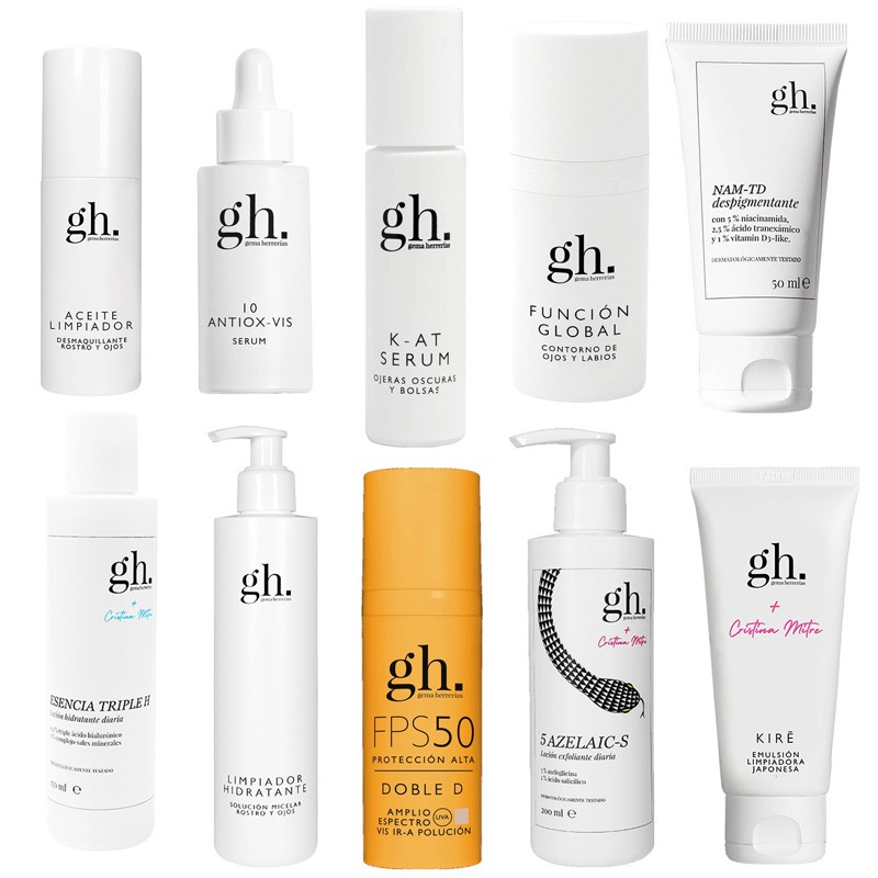 Gema Herrerías Day and Night Routine Resistant Oily Skin Not Pigmented