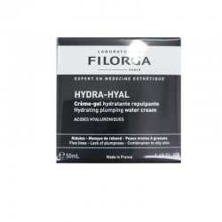 FILORGA Hydra-Hyal Crema Gel Idratante Rimpolpante per Pelli Miste e Grasse 50 ml
