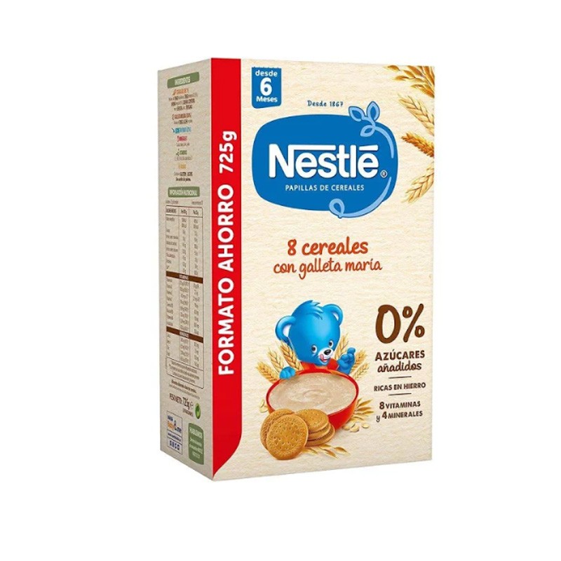 NESTLÉ Porridge 8 Cerealien mit Maria Cookies +6 Monate 725 g NESTLÉ Porridge 8 Cerealien mit Maria Cookies +6 Monate 725 g