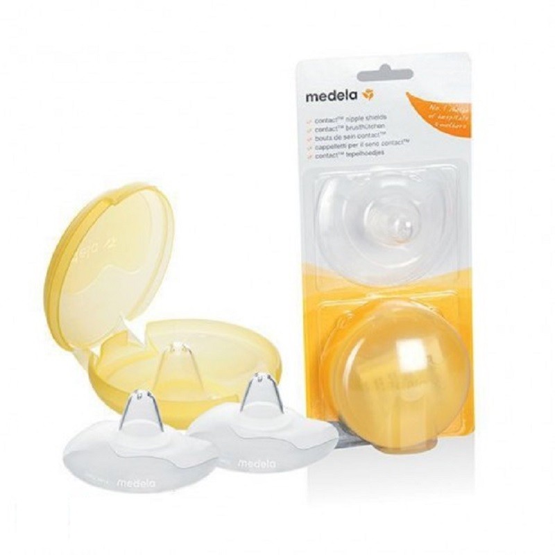 MEDELA Contact Nipple Shields 2 Units. Size M