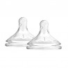 DR. BROWN'S Options Plus Sauger Wide Mouth Level 3 +6 Monate 2 Einheiten