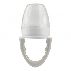 Alimentador Anti-Estrangulamento em Silicone Cinzento