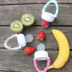 Alimentador Anti-Estrangulamento em Silicone Cinzento