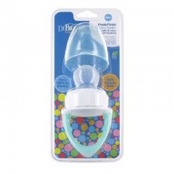Alimentatore anti-soffocamento in silicone blu del Dr Brown