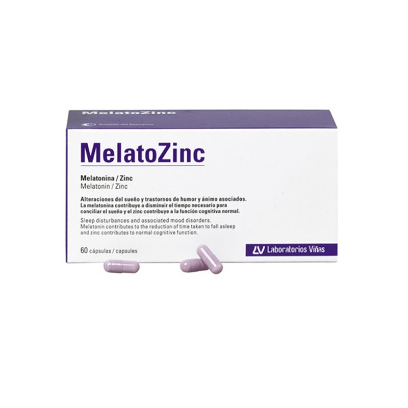 Viñas MelatoZinc Laboratories 60 capsule Viñas MelatoZinc Laboratories 60 capsule