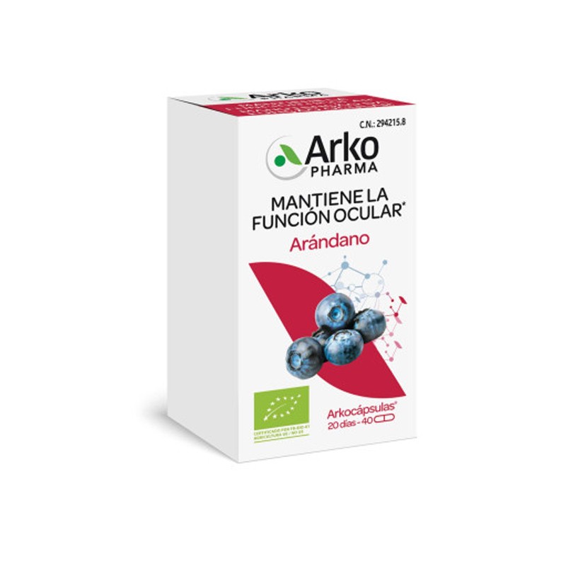 ARKOCAPSULES BLUEBERRY Bio 40 capsules