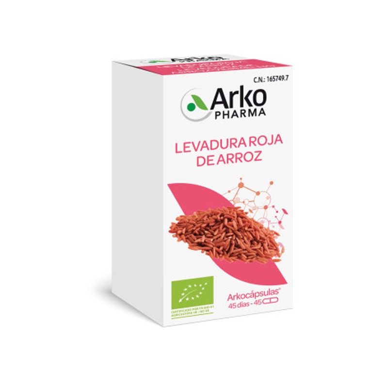 ARKOCAPSULES RED RICE YEAST Bio 45 capsules