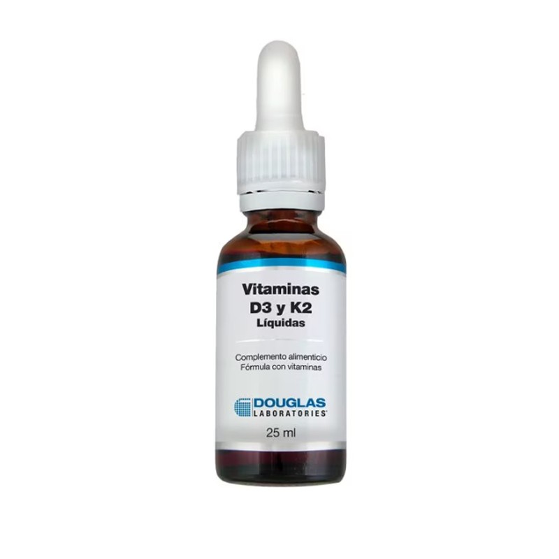 DOUGLAS Vit D3 et K2 Liquide 25ml DOUGLAS Vit D3 et K2 Liquide 25ml