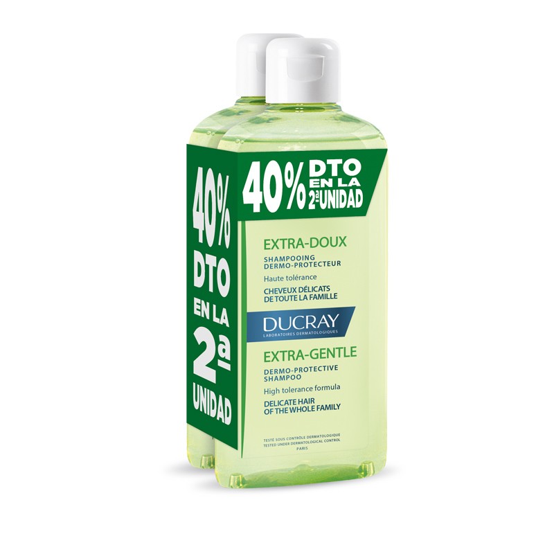 DUCRAY DUPLO Dermoprotective Balancing Shampoo 2x400ml DUCRAY DUPLO Dermoprotective Balancing Shampoo 2x400ml
